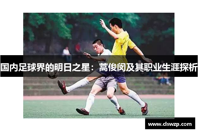 国内足球界的明日之星：蒿俊闵及其职业生涯探析